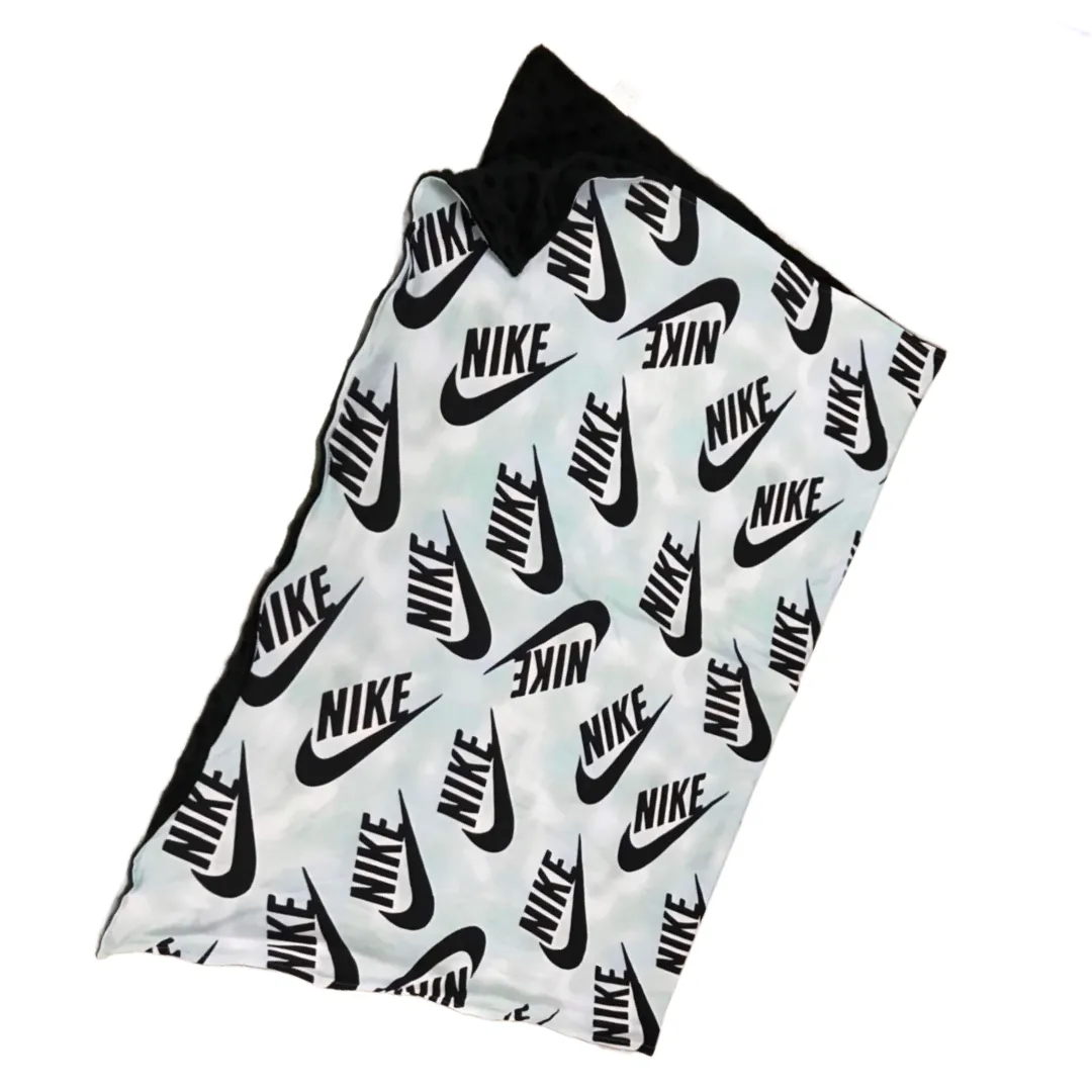 $10.00 EA - 3 PCs - Kids Minkey & Cotton Spandex Blankets - Nike