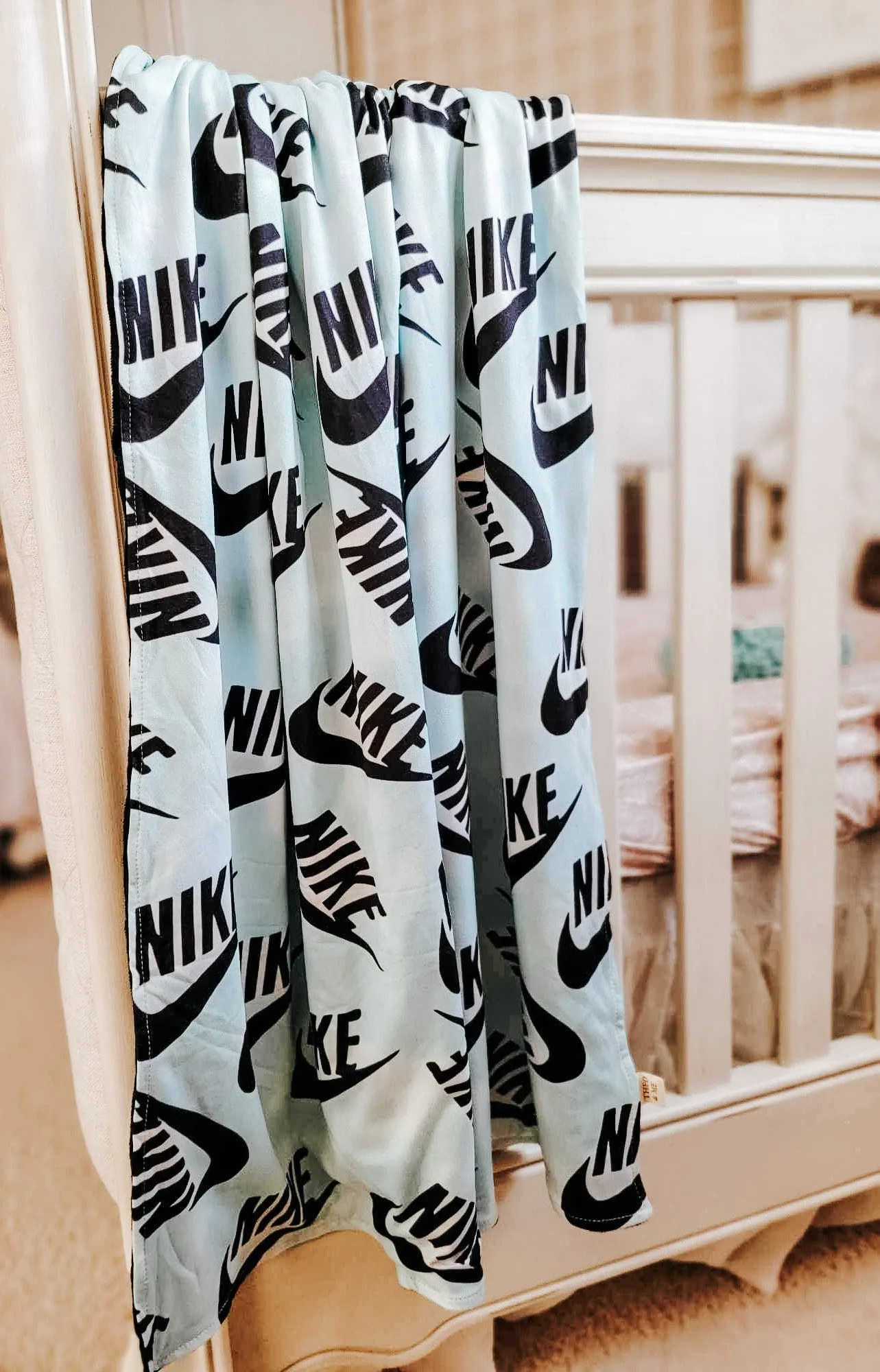 $10.00 EA - 3 PCs - Kids Minkey & Cotton Spandex Blankets - Nike