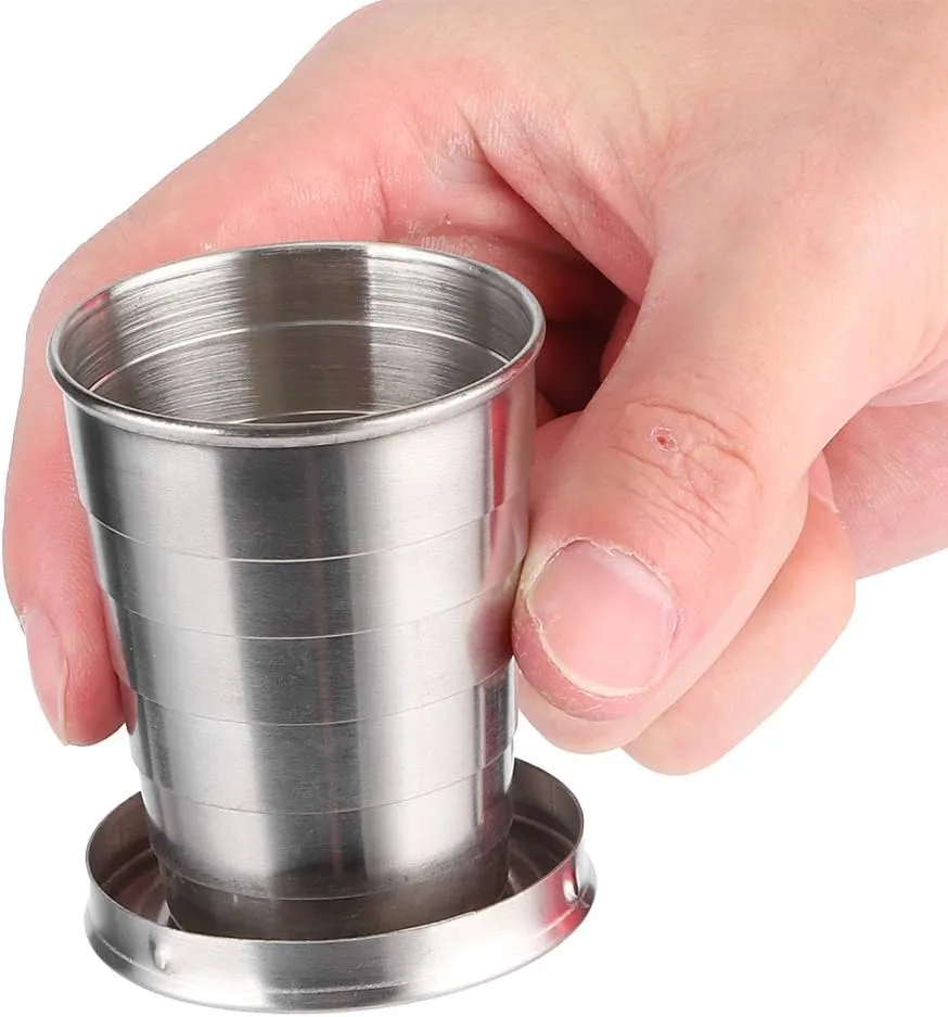 3046  Stainless Steel Collapsible Cup