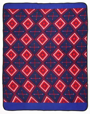 60" X 80" Fleece Lodge Blanket #29