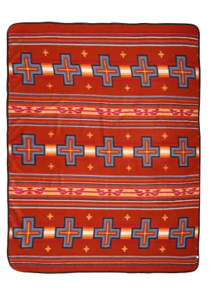 60" X 80" Fleece Lodge Blanket #8