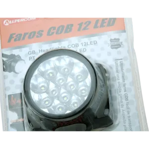 ALLPER Head Lamp with 12LED and Size of 8CM