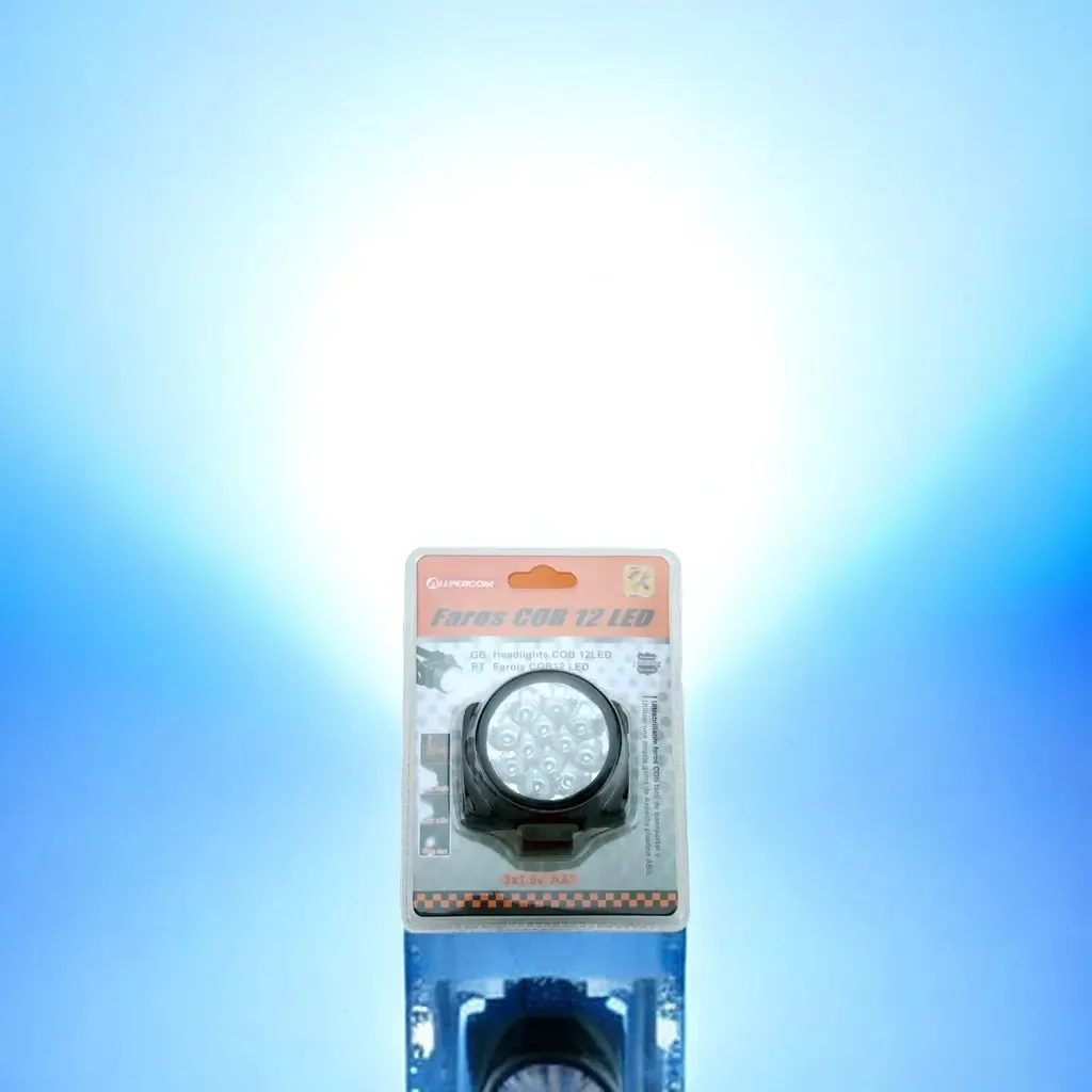 ALLPER Head Lamp with 12LED and Size of 8CM