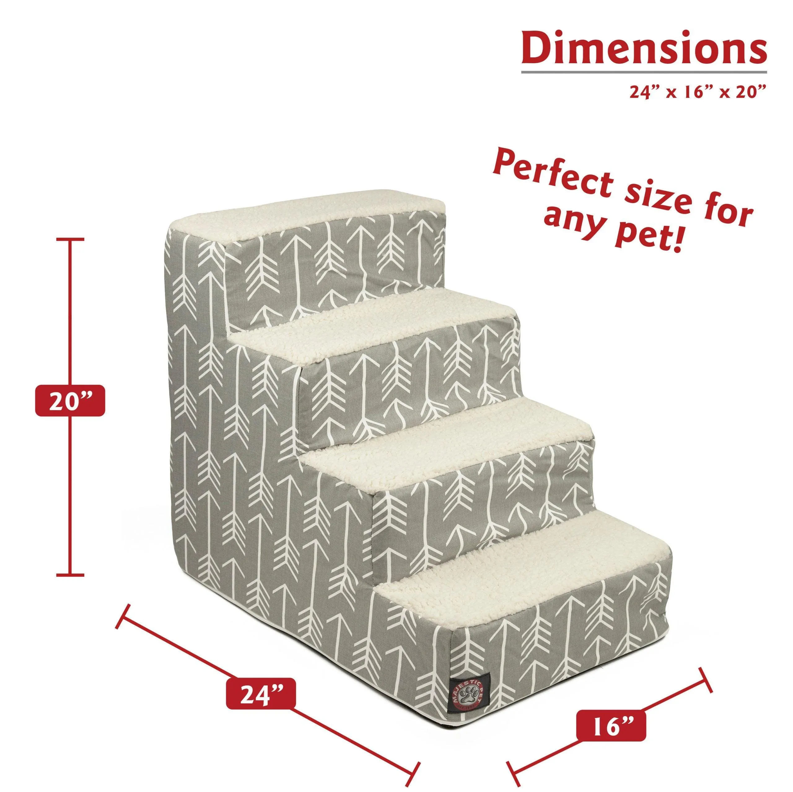 Arrow 4 Steps Pet Stairs (Heavy-Duty)