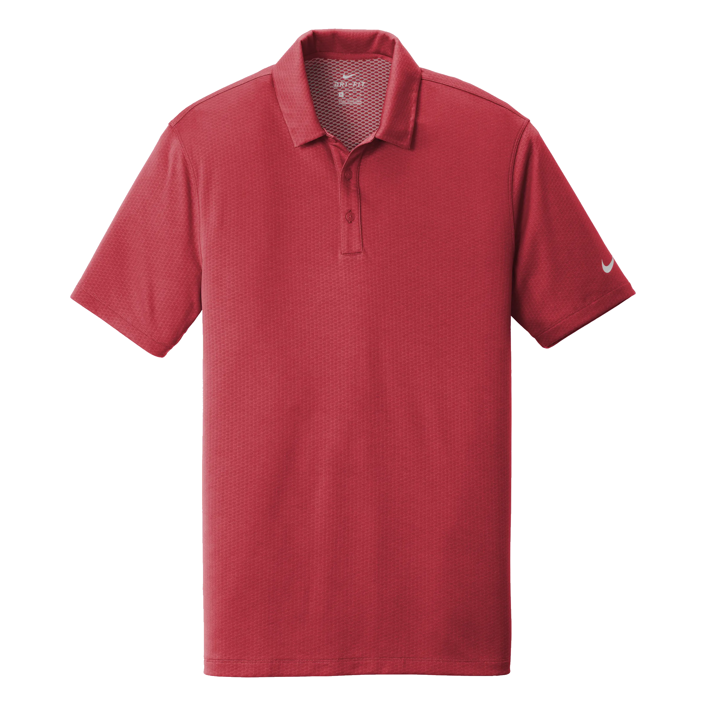B1908M Mens Dri-Fit Hex Textured Polo