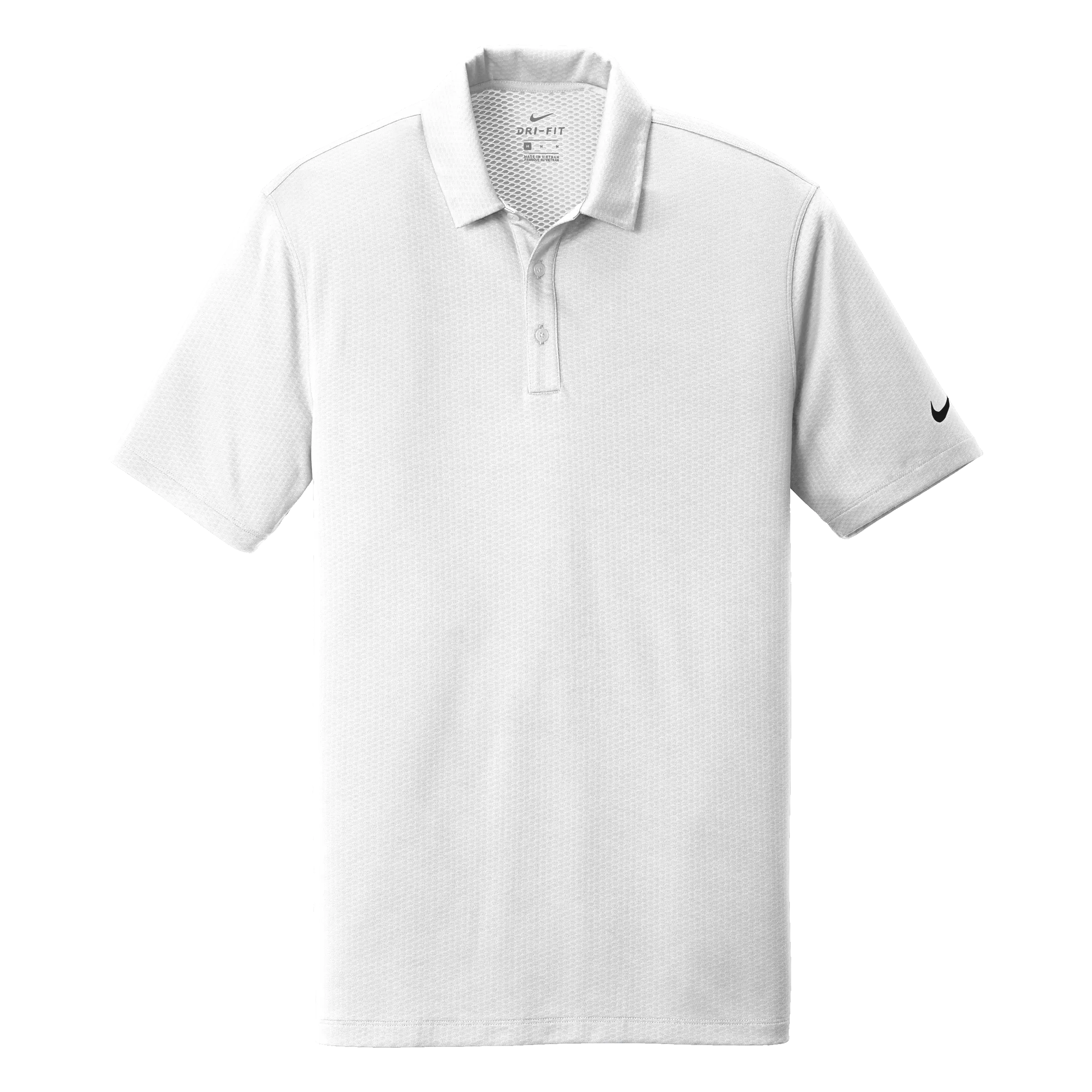 B1908M Mens Dri-Fit Hex Textured Polo
