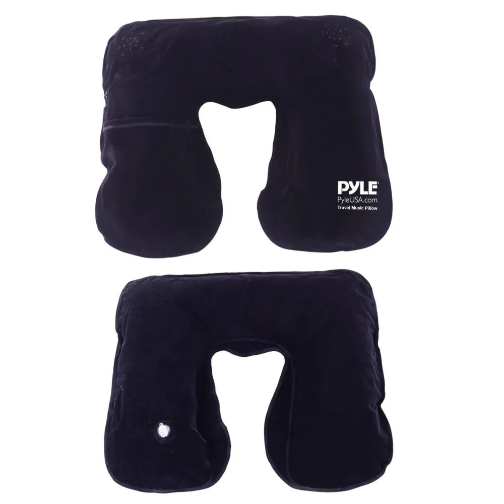Bluetooth Travel Music Pillow With Built-In Speaker For Wireless Music Streaming