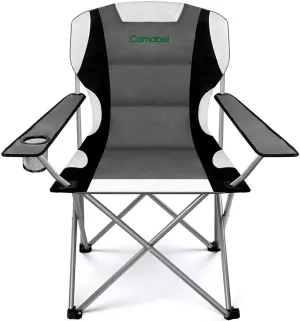 Camabel Folding Camping Chairs Outdoor Lawn Sports Chair Fold up Camp Chairs Model No. ET061