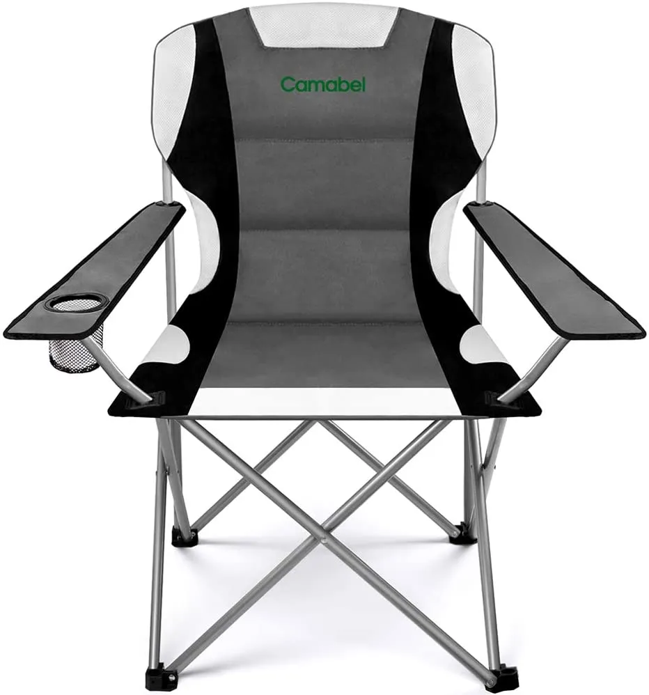 Camabel Folding Camping Chairs Outdoor Lawn Sports Chair Fold up Camp Chairs Model No. ET061