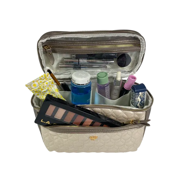 Classic Train Case - Natural Luster