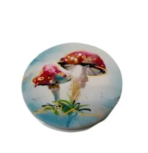 Compact Mirror - Mushroom picture - 6012390