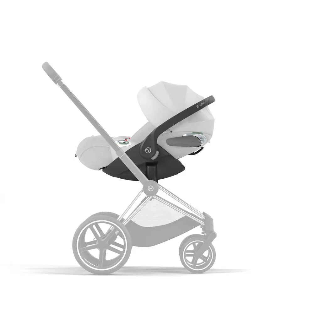 Cybex Cloud T Car Seat  Platinum White  