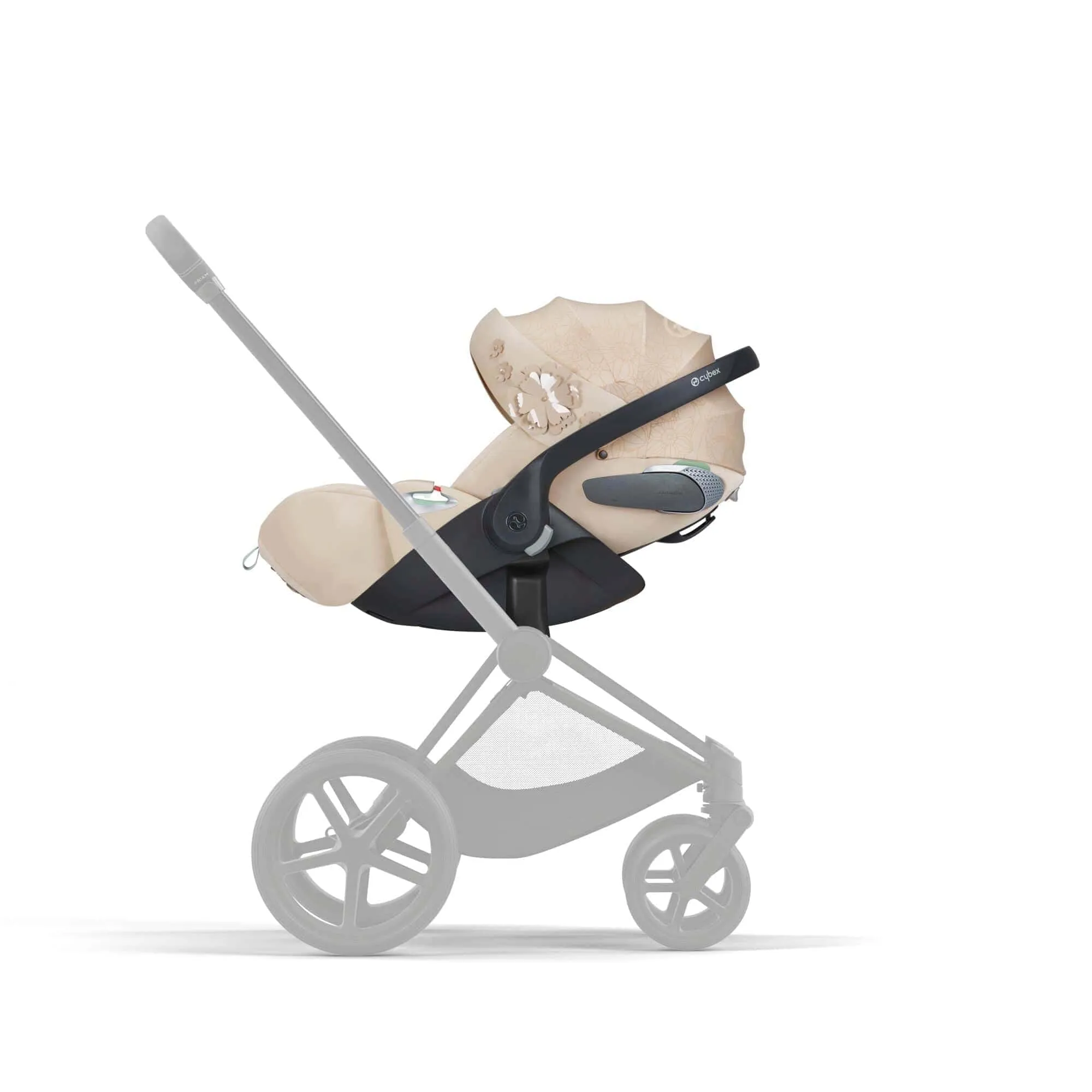 Cybex Cloud T Car Seat  Simply Flowers Beige