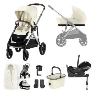 Cybex Gazelle S - Luxury Cloud T Bundle - Seashell Beige