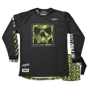 DryFit Long Sleeve - Tropical Skull (Volt)
