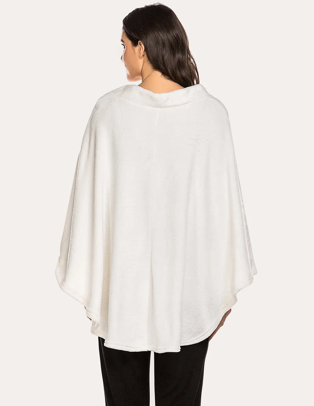 Ekouaer Flannel Shawl Ponchos (US Only)