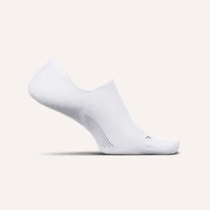 FEETURES EVERYDAY HIDDEN ULTRA LIGHT NO SHOW MENS WHITE