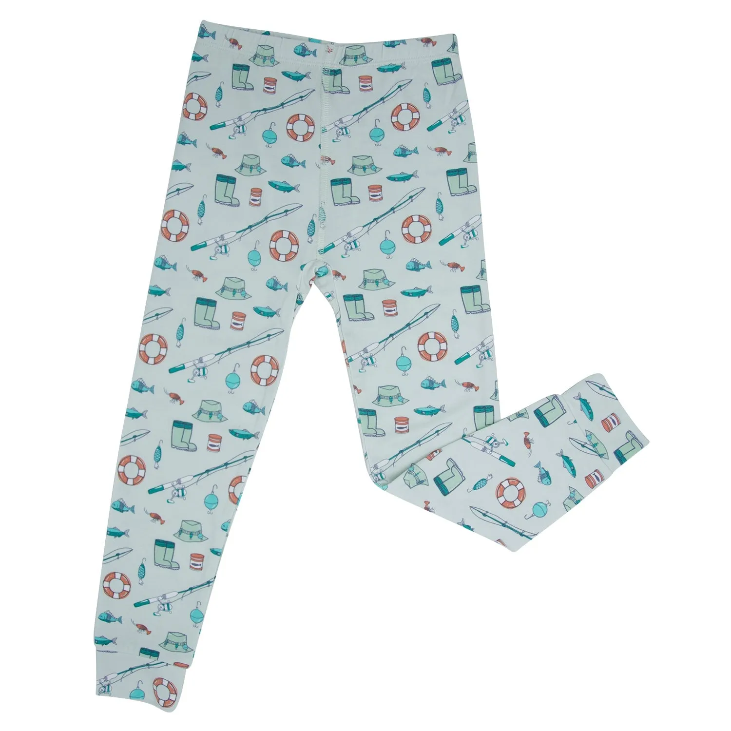 Fishing Poles 2-Piece Pajama Set