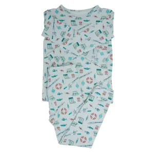 Fishing Poles 2-Piece Pajama Set