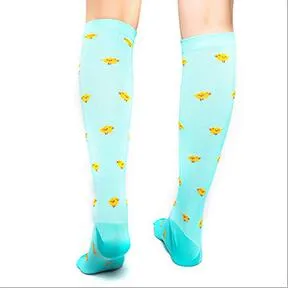 Fit Compression Socks with Graduated Target Zones 20-30 mmHg Support Stockings#2