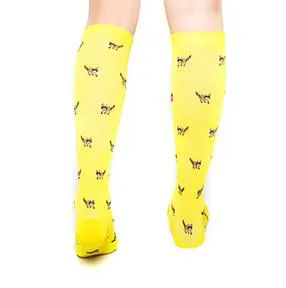 Fit Compression Socks with Graduated Target Zones 20-30 mmHg Support Stockings#3