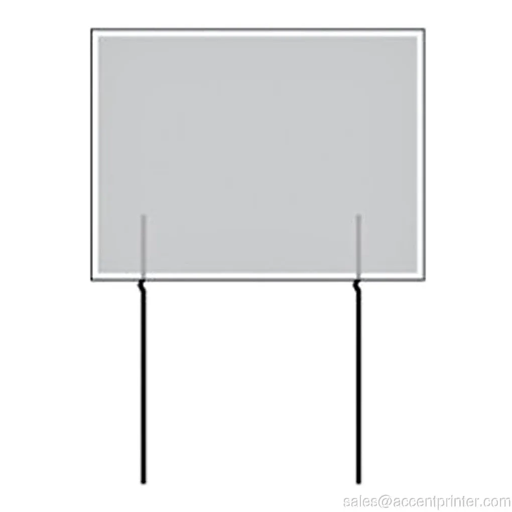 Fresh Salads Curbside Sign, 24"w x 18"h, Full Color Double Sided