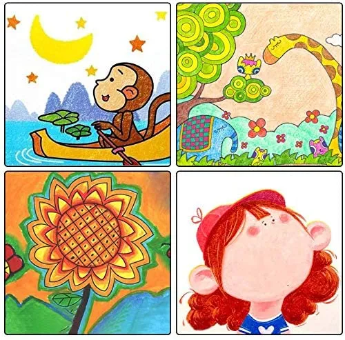 Gel Crayons - Set of 48