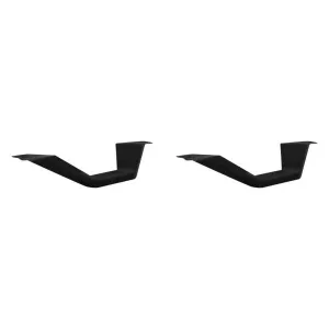 Go Rhino Drop Steps for RB Series [RB10/RB20] Running Boards - Black Powdercoat Finish or  Black Bedliner Coating