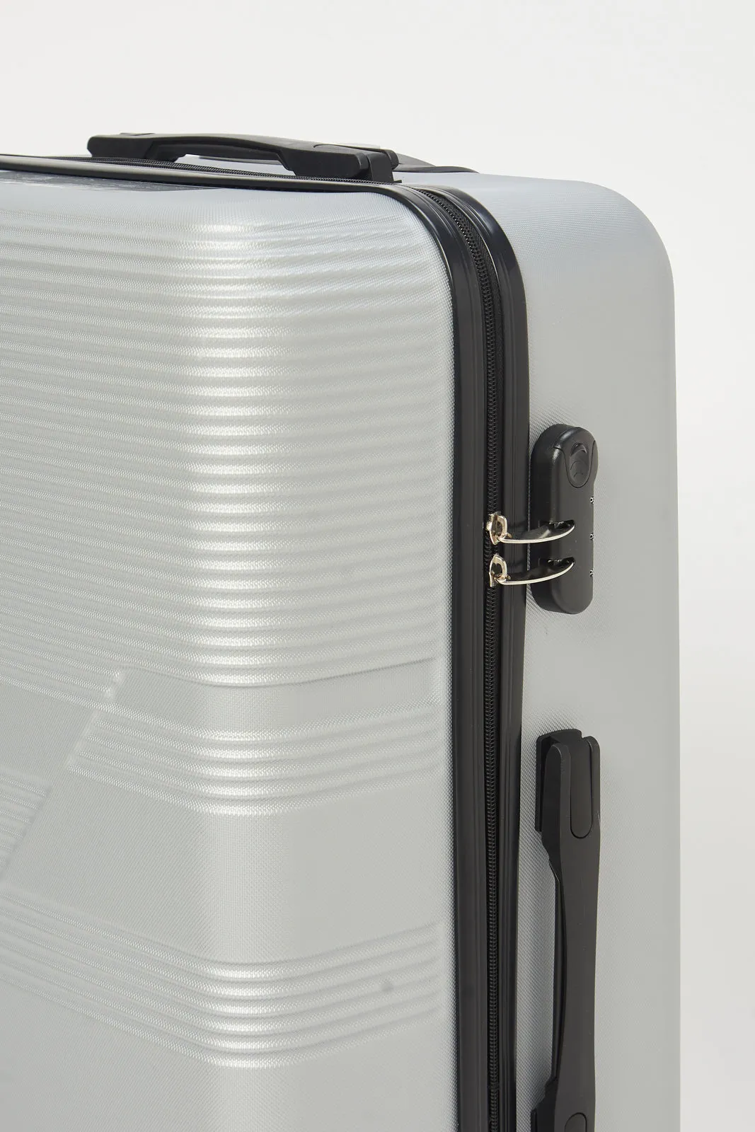 Grey Abs Trolley Luggage (24Inch)
