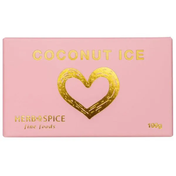 Herb and Spice Coconut Ice 100g best before 15 May 25