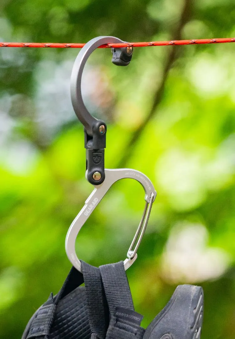 Heroclip Carabiner Medium Black Brown