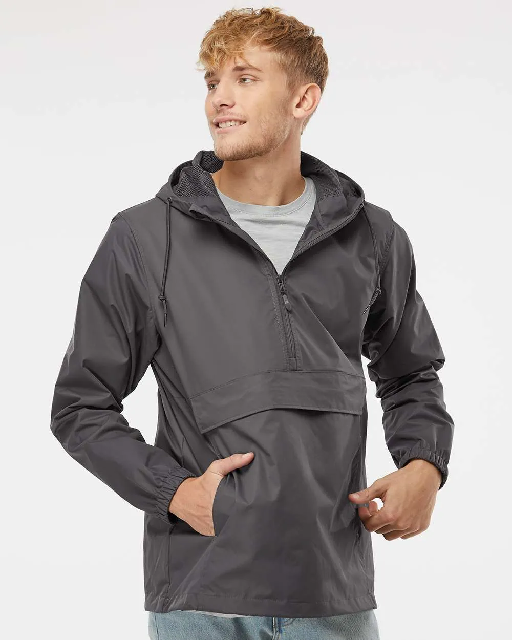 Independent Trading Co. Nylon Anorak