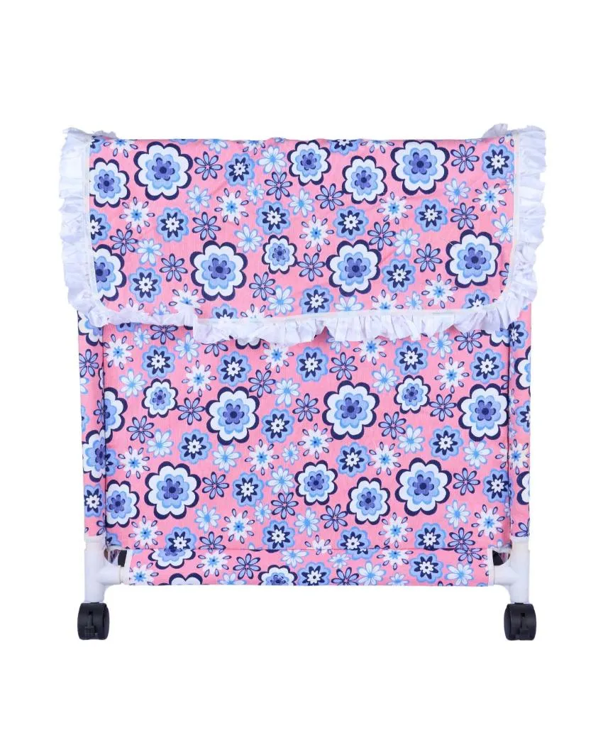 Innovative Multicolor Rolling Laundry Basket | 23 x 21 x 11 inches