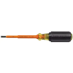 Insulated Screwdriver, 3/16-Inch Cabinet,  4-Inch