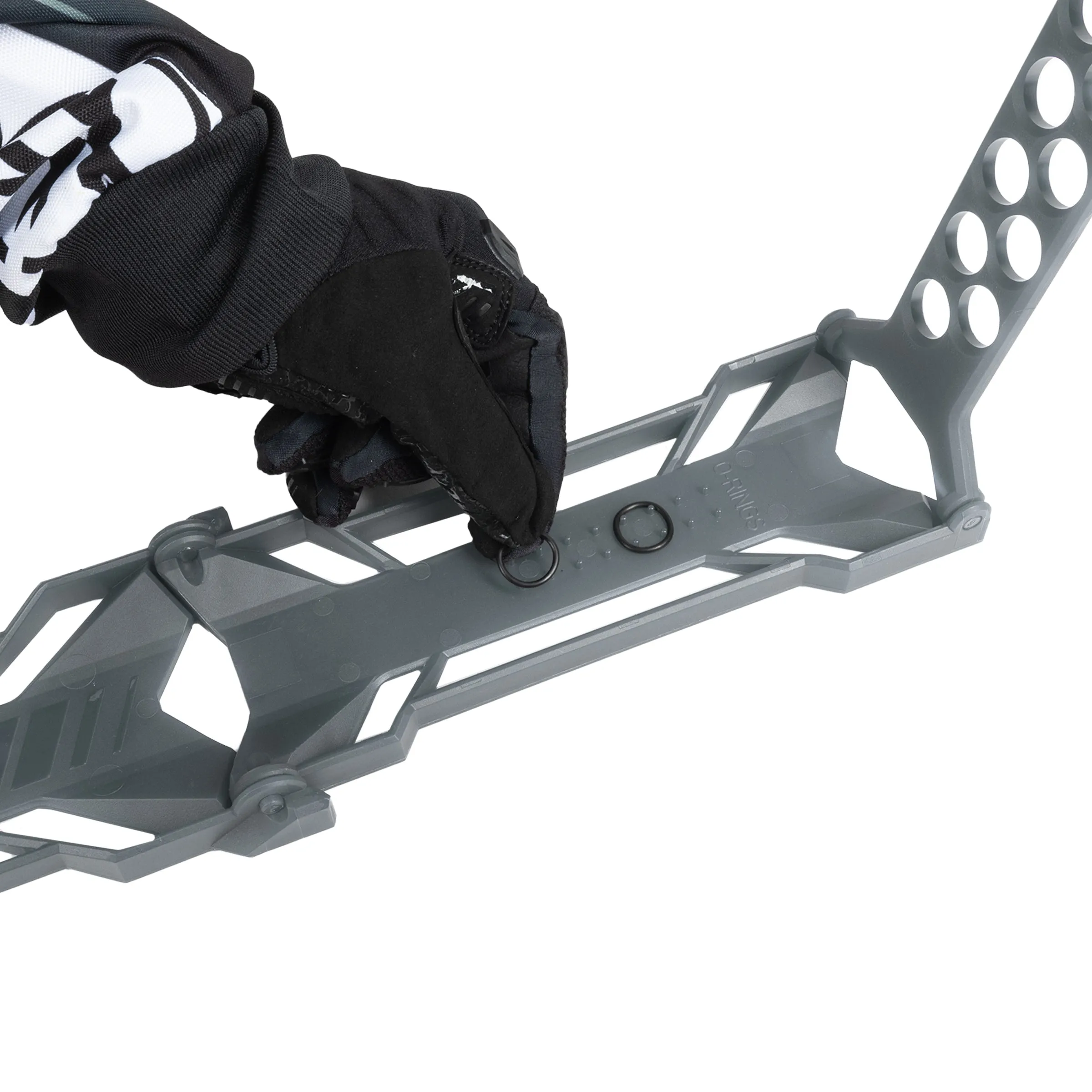 Joint Folding Gun Stand - Pewter
