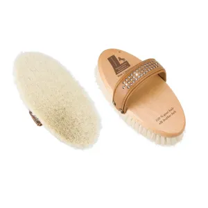 Leistner Goat Hair Body brush with Elk Strap and Swarovski Crystals