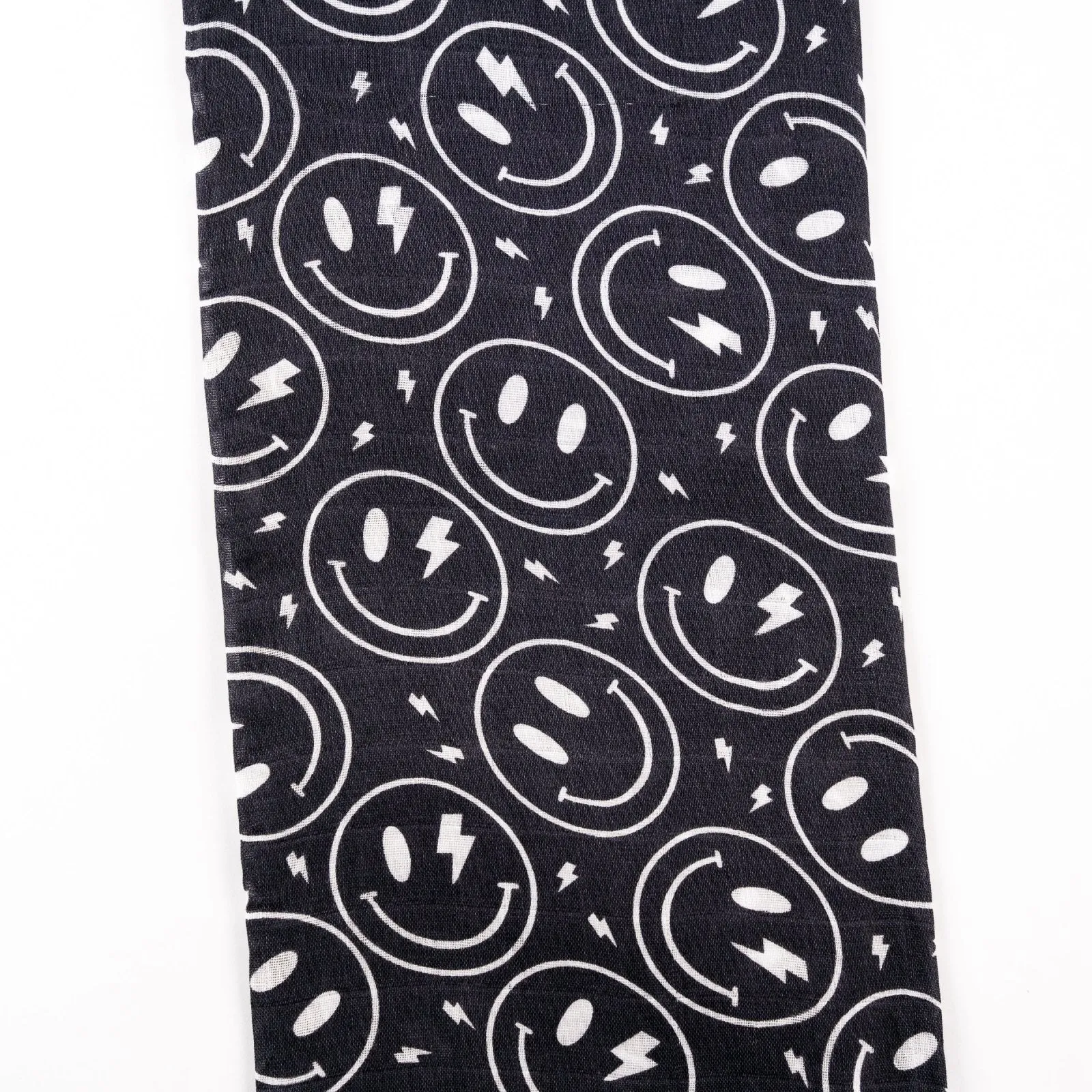 Lightning Smiles Muslin Blanket