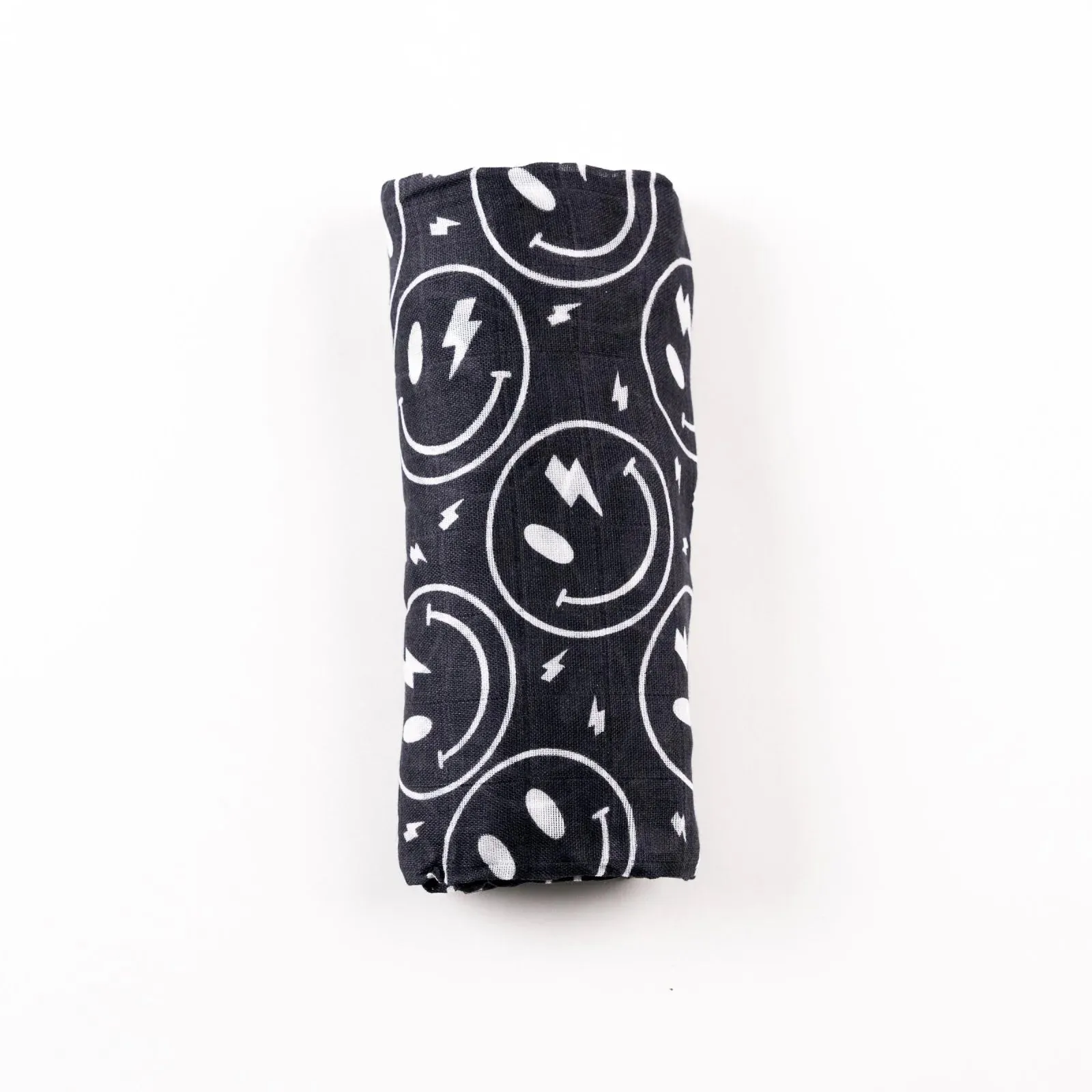 Lightning Smiles Muslin Blanket