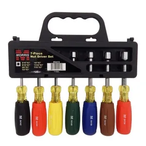 Morris Products 54218 7 Piece Nut Driver Set