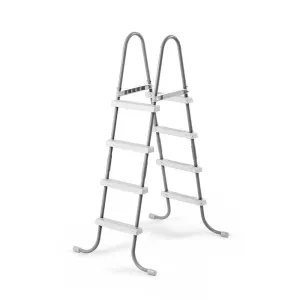 (NET) Intex 28066 Galvanized Steel Pool Ladder 122cm