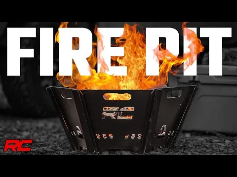 Overland Collapsible Fire Pit w/Carry Bag