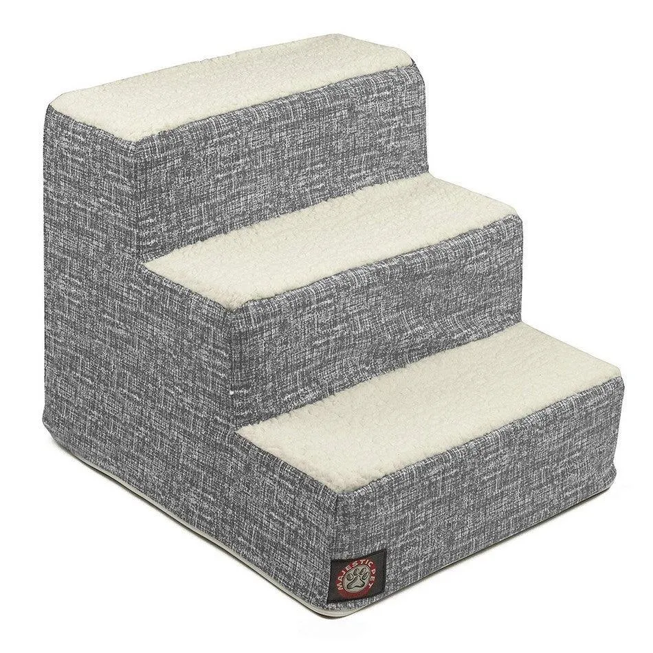 Palette Heathered 3 Steps Pet Stairs (Heavy Duty)