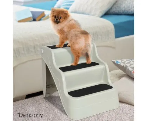 Pet 3 Step Portable Folding Non Slip Ladder