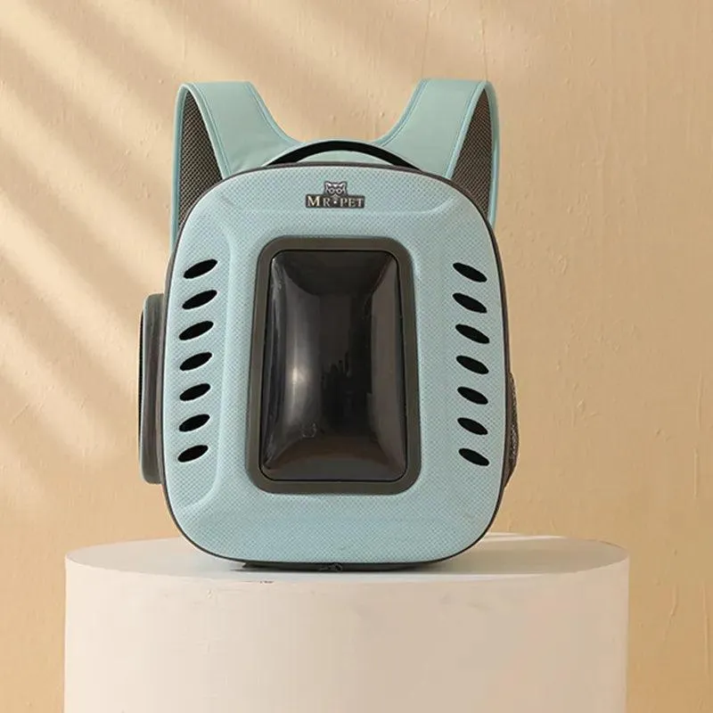 Pet Cat Carrier Backpack Breathable Cat Travel Outdoor Shoulder Bag For Small Dogs Cats Portable Packaging Foldable Pet Supplies