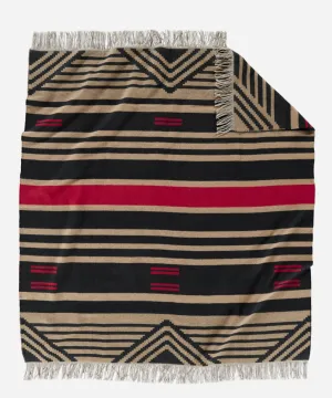 PINYON STRIPE FRINGED THROW
