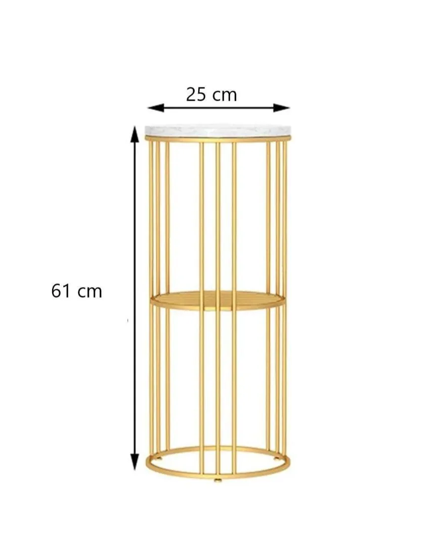 Premium 2-Tier Long Pot Planter Stand | 10 x 24 inches