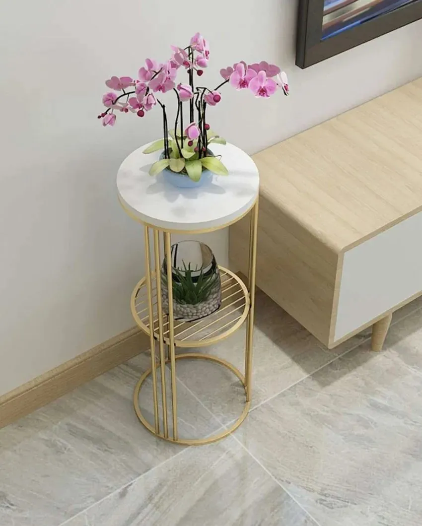 Premium 2-Tier Long Pot Planter Stand | 10 x 24 inches