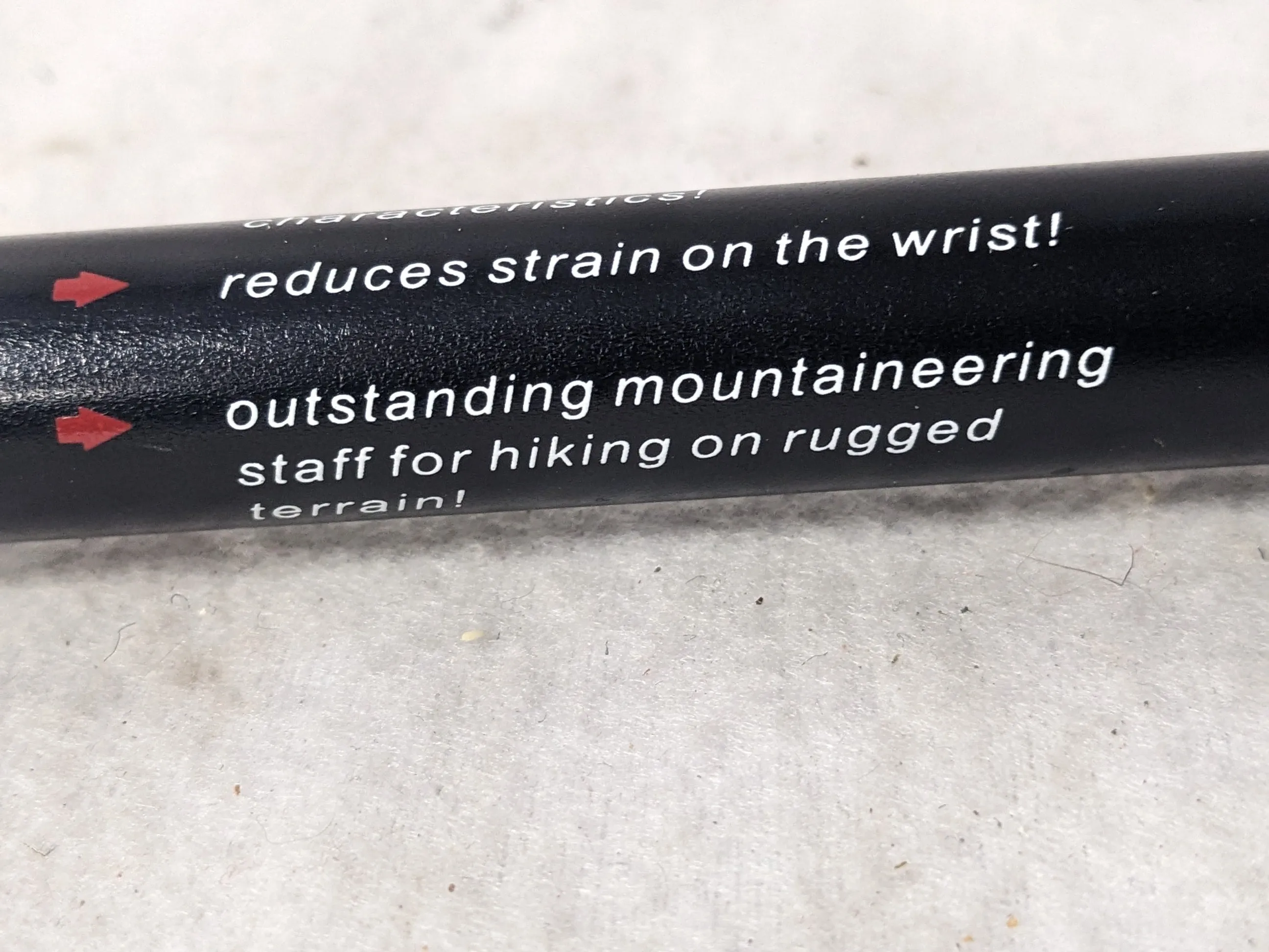 Promaster Antishock Trekking Poles Size Adjustable Color Gray Condition Used