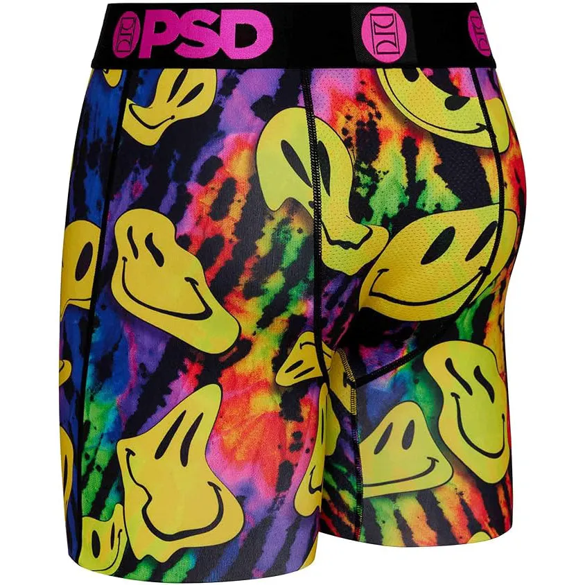 PSD Men's Multicolor Moisture-wicking Fabric Happy Trip Boxer Brief Large Underwear - 423180030-MUL-L