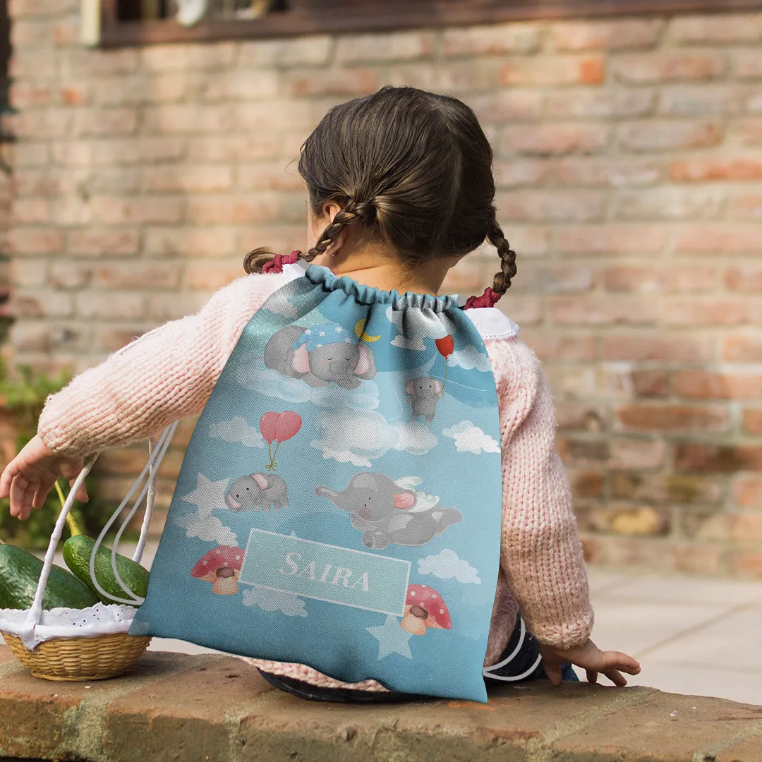 Red Balloon Ellie Drawstring Bag (kids)